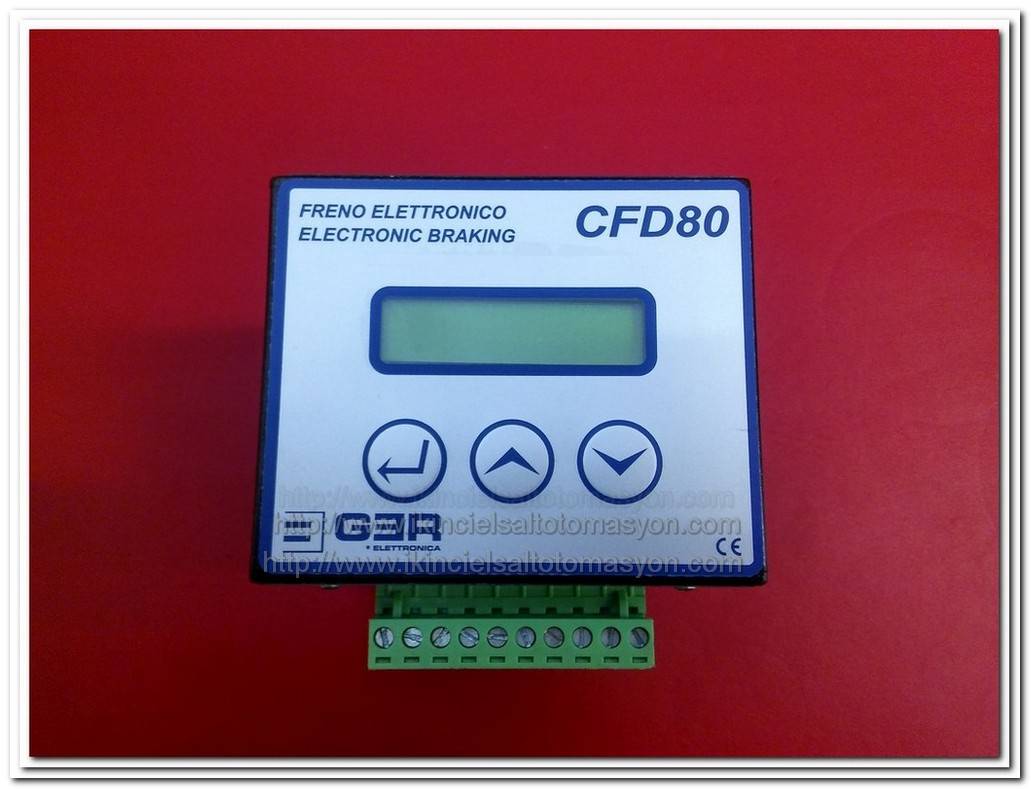 GER ELETTRONICA CFD80 24VAC ELEKTRONİK FREN CİHAZI