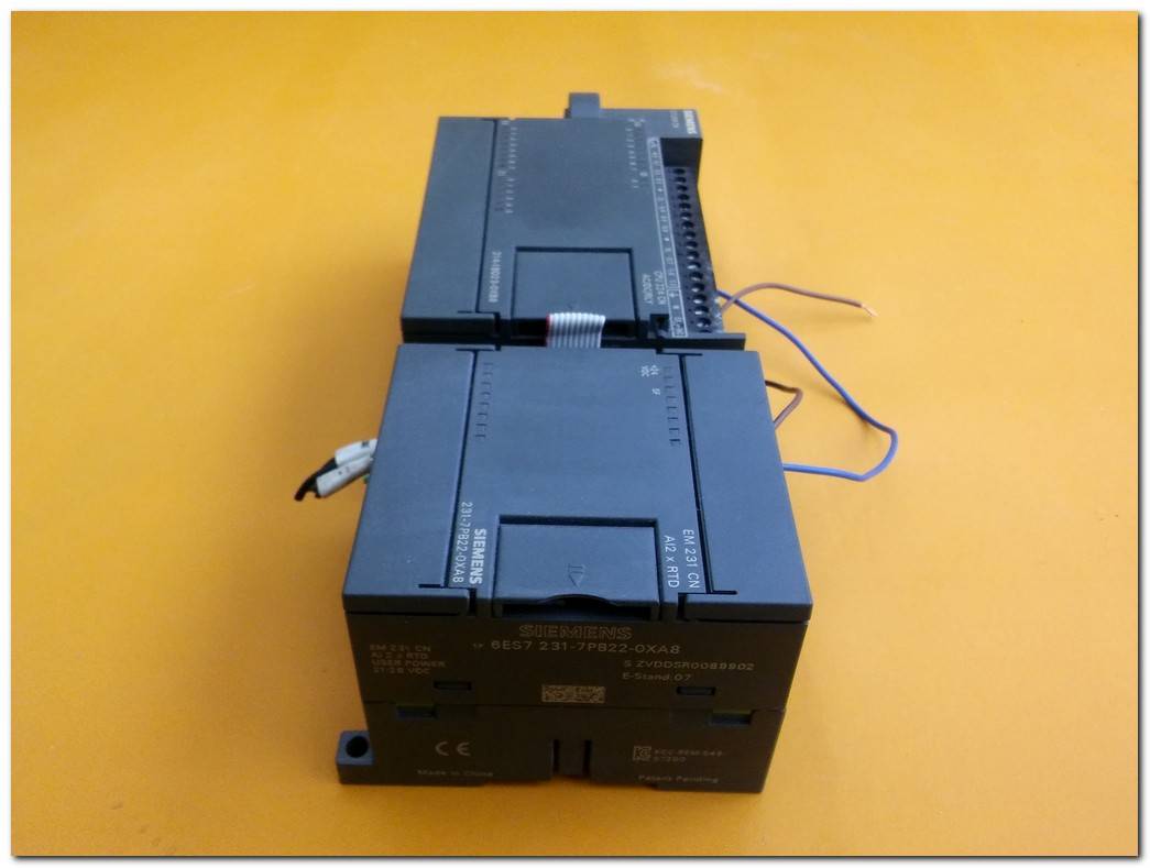 SIEMENS 6ES7 231-7PB22-0XA8 6ES7231-7PB22-0XA8 EM 231 CN S7 200 INPUT MODULE ANALOG GİRİŞ MODÜLÜ