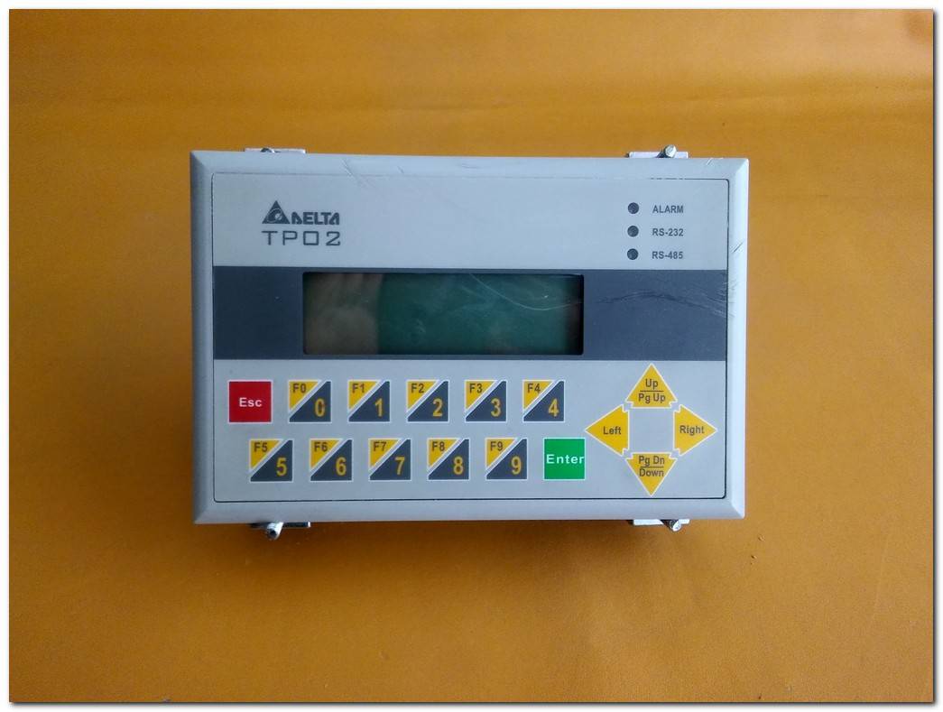 DELTA TP02 TP02G-AS1 OPERATOR PANEL TP02GAS1W8060046 HMI