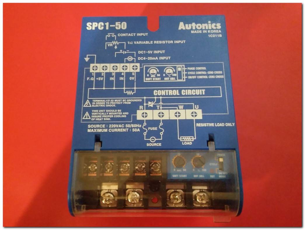 AUTONİCS SPC1-50 50A POWER CONTROLLER GÜÇ KONTROL CİHAZI