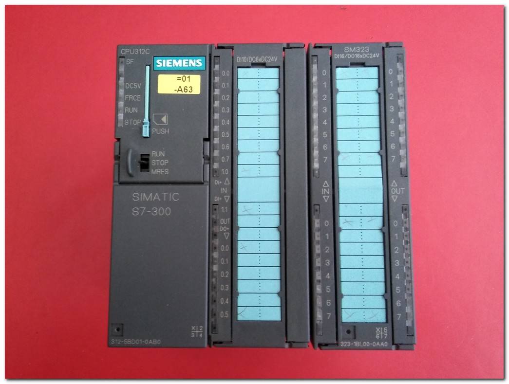 SIEMENS 6ES7 312-5BD01-0AB0 SIMATIC S7-300 CPU312C CPU PLC