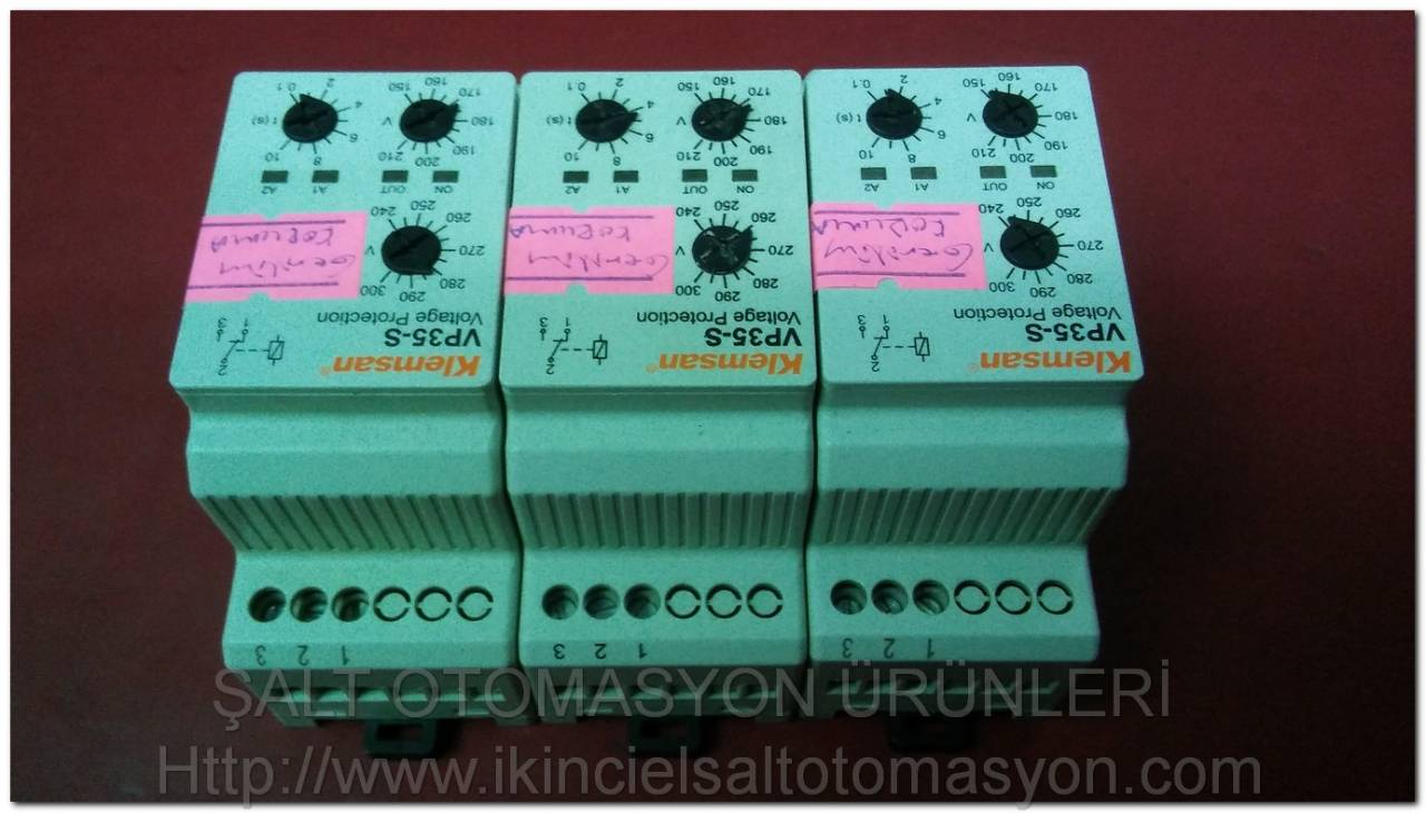 KLEMSAN VP35-S GERİLİM KORUMA RÖLESİ
