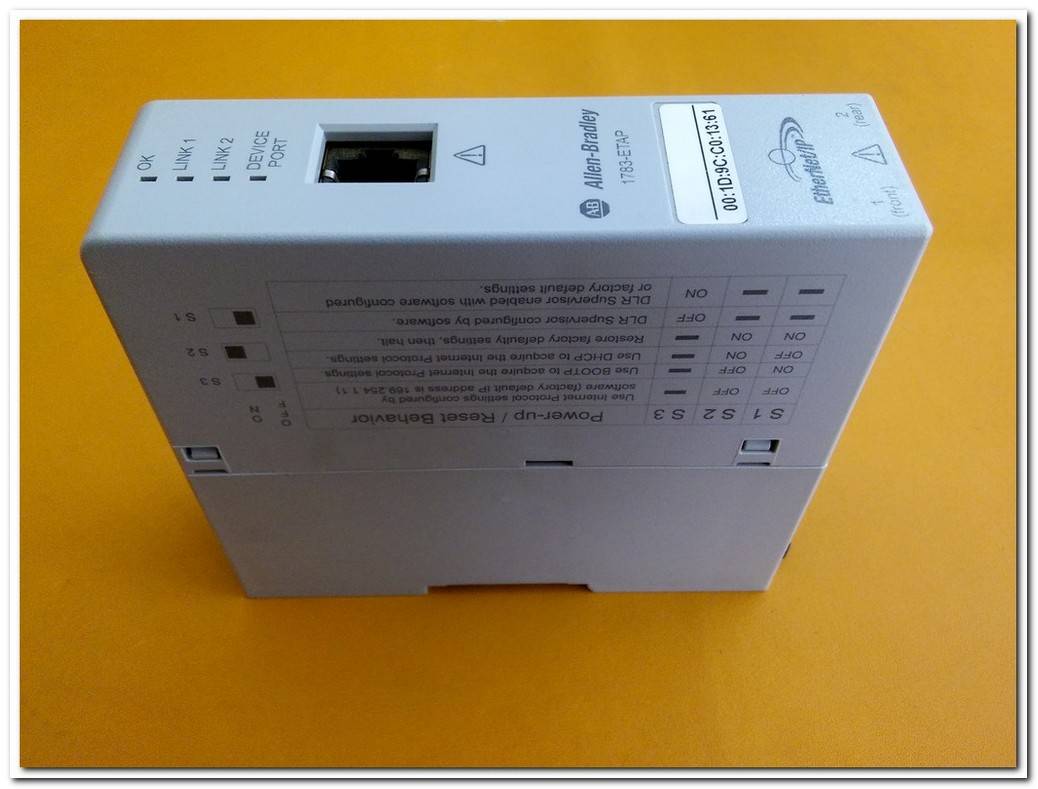 ALLEN BRADLEY 1783-ETAP 3 PORT ETHERNET IP TAP PLC