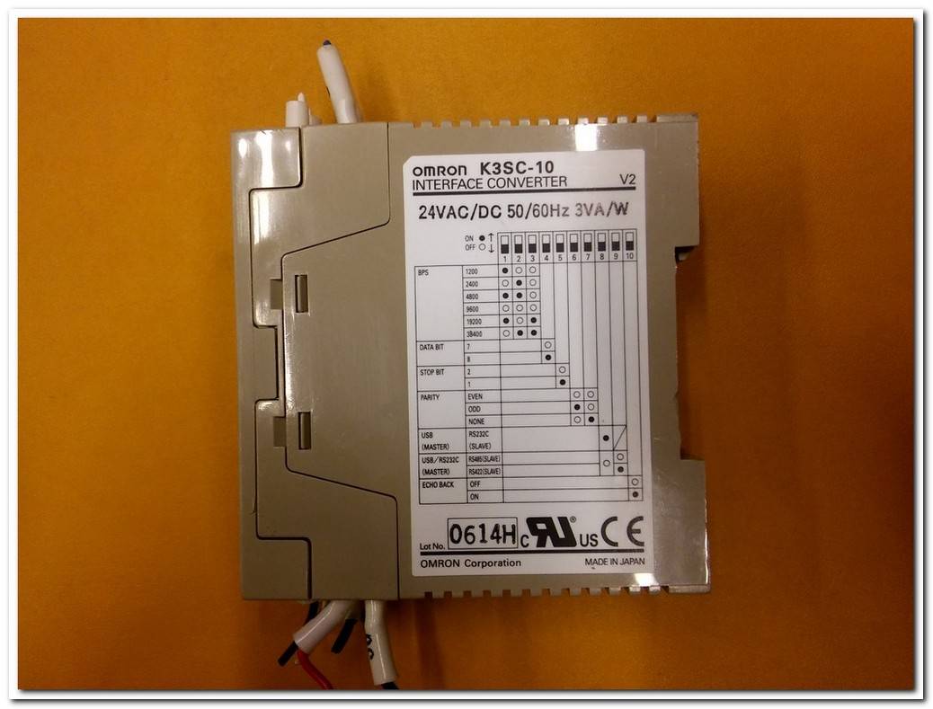 OMRON K3SC-10 INTERFACE CONVERTER