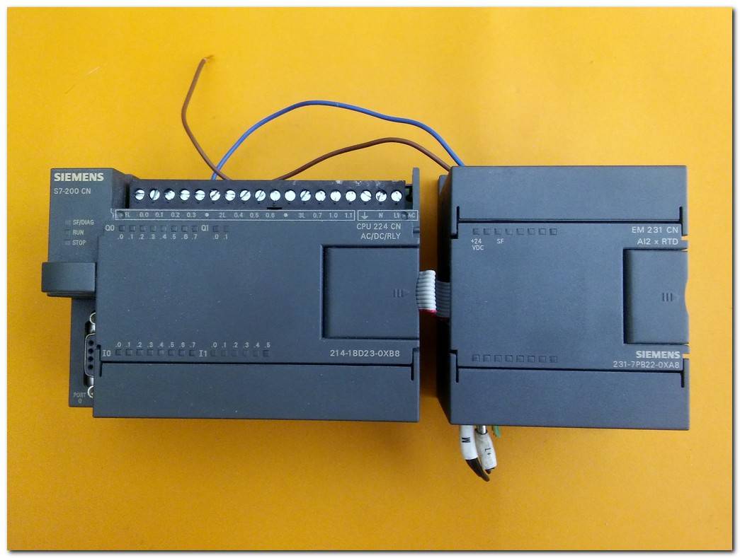 SIEMENS 6ES7 214-1BD23-0XB8 6ES7214-1BD23-0XB8 VE SIEMENS 6ES7 231-7PB22-0XA8 6ES7231-7PB22-0XA8 PLC TAKIM
