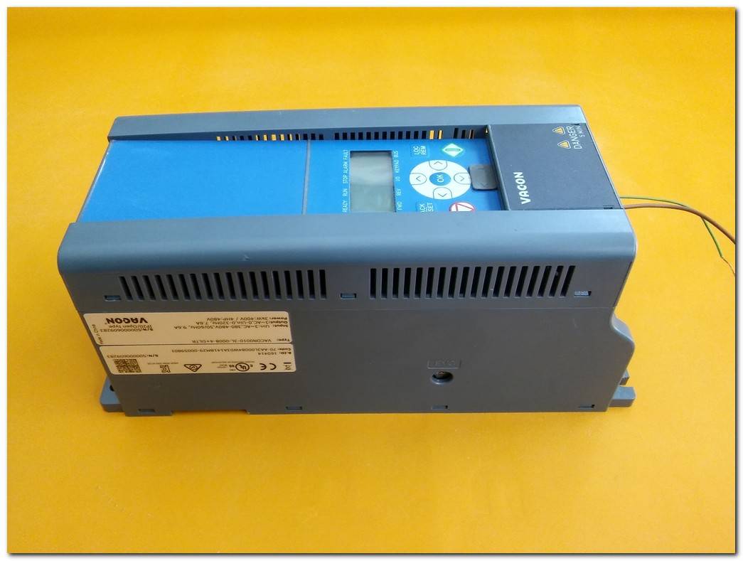 VACON VACON0010-3L-0008-4 3KW INPUT 380V SÜRÜCÜ 3 KW INVERTER