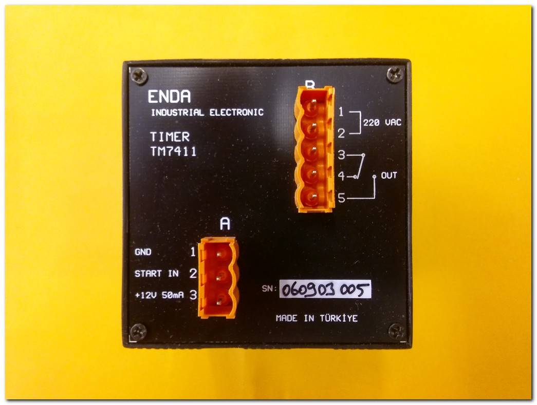 ENDA TM 7411 TIMER TM7411 DIGITAL TIMER DİJİTAL ZAMANLAYICI SIFIR KUTULU