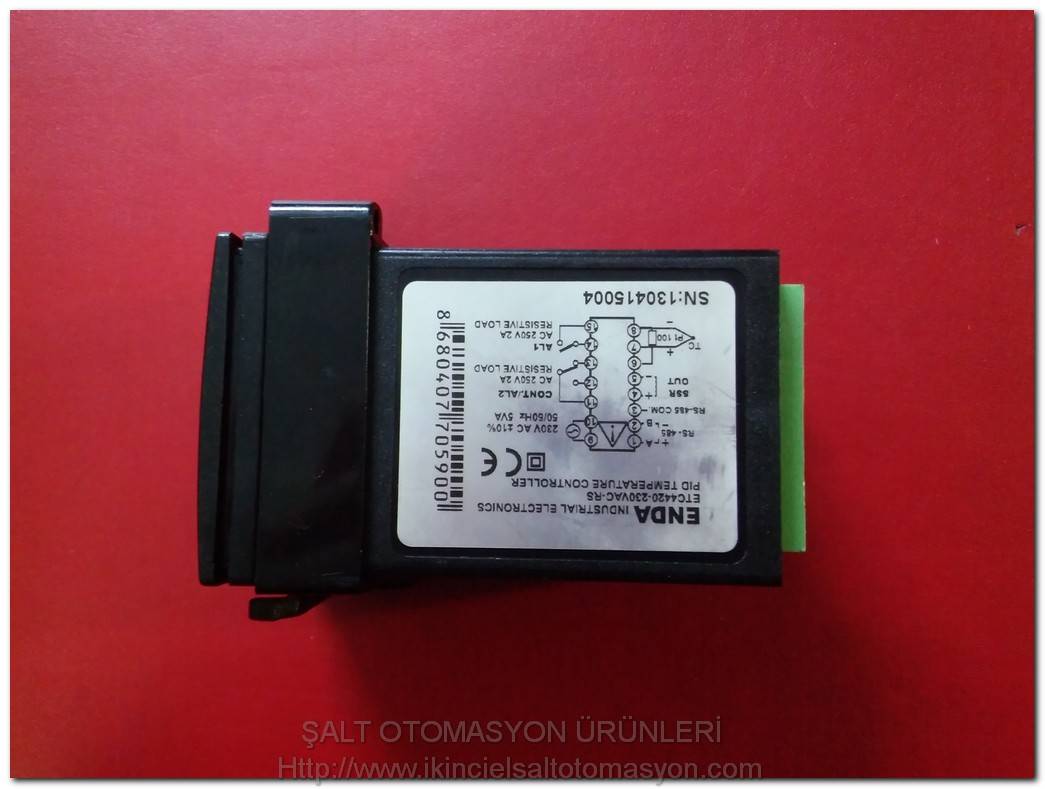ENDA ETC 4420 ETC4420-230VAC-RS 48X48 TEMPERATURE CONTROLLER