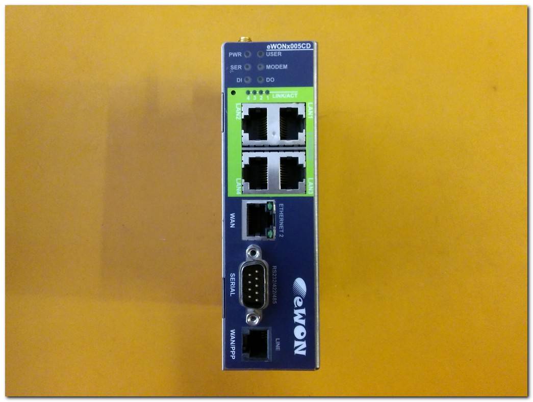 EWON EWONX005CD 2005CD UMTS MPI Profibus Ethernet ile Siemens S7 PLC için eWONx005CD Endüstriyel VPN Router