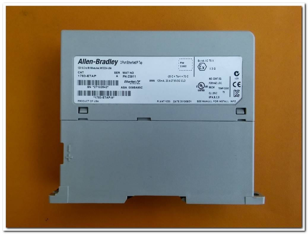ALLEN BRADLEY 1783-ETAP 3 PORT ETHERNET IP TAP PLC