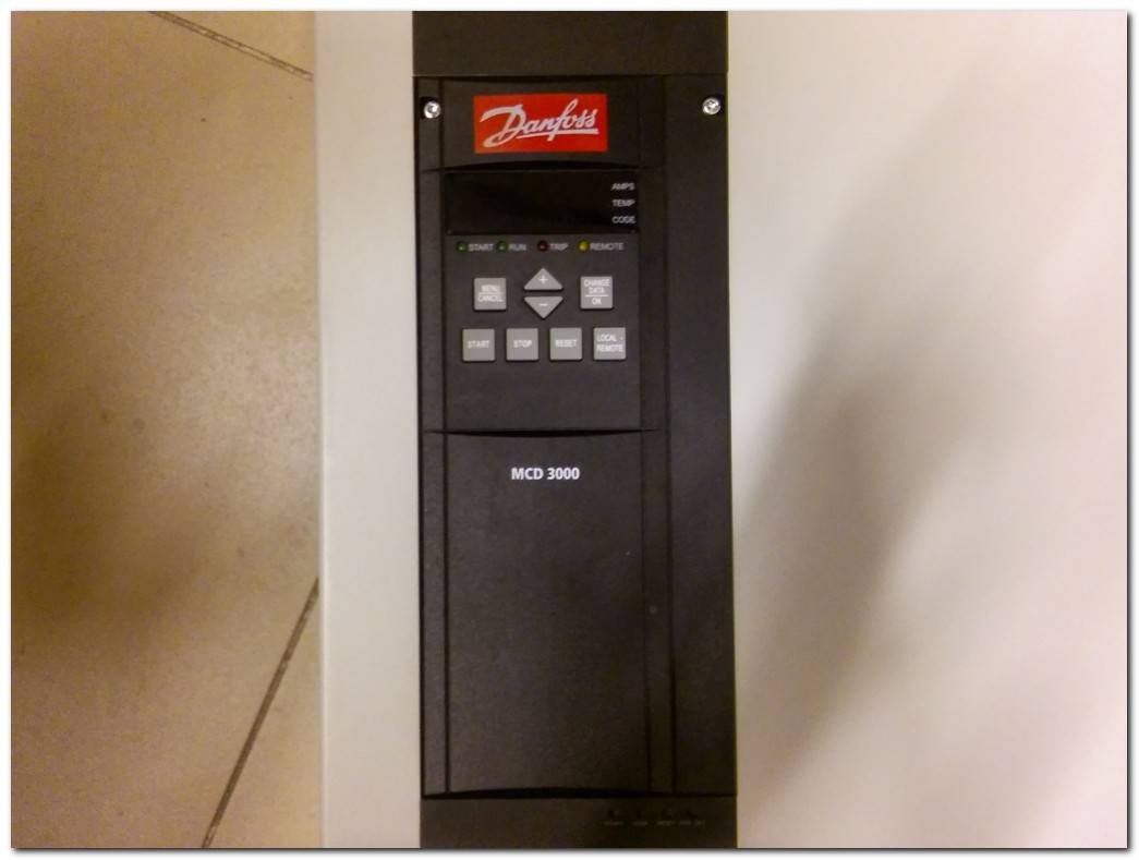 DANFOSS MCD3300-T7-C20-CV4 175G5059 MCD 3000 300 KW SOFT STARTER 300 KW YUMUŞAK YOL VERME
