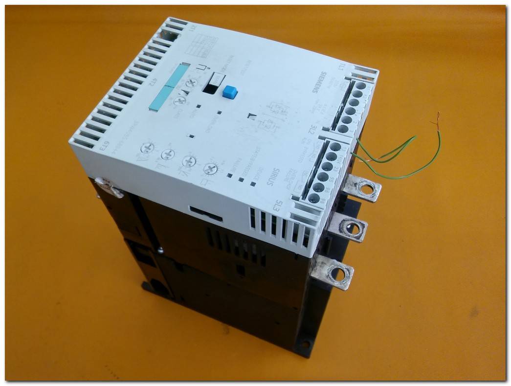 SIEMENS 3RW4055-6BB44 3RW4055 6BB44 3RW40556BB44 75 KW SOFT STARTER