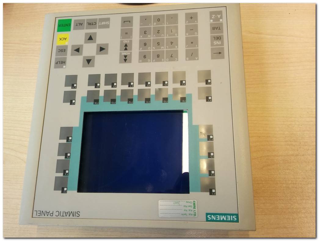 SIEMENS 6AV6 542-0BB15-2AX0 6AV6542-0BB15-2AX0 SIMATIC PANEL OP17 OP170B MONO OPERATÖR PANEL