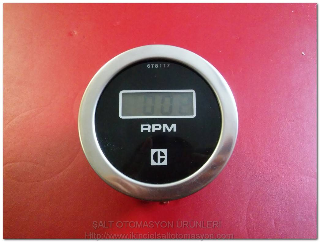 AETNA ENGİNEERİNG 8905R CATERPİLLAR RPM 6T8117 LCD DİJİTALTAKOMETRE DIGITAL TACHOMETER