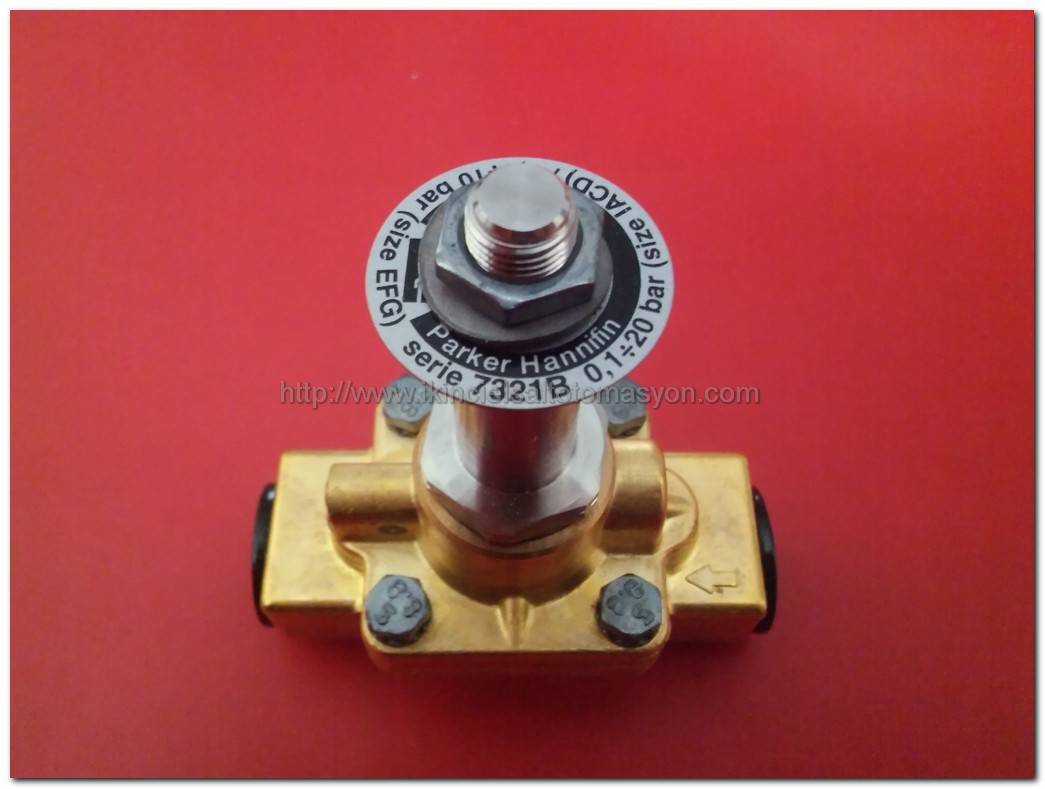 PARKER 7321BAN00 443779W W0 75346463 SIFIR KUTULU WATER SOLENOİD VALFE