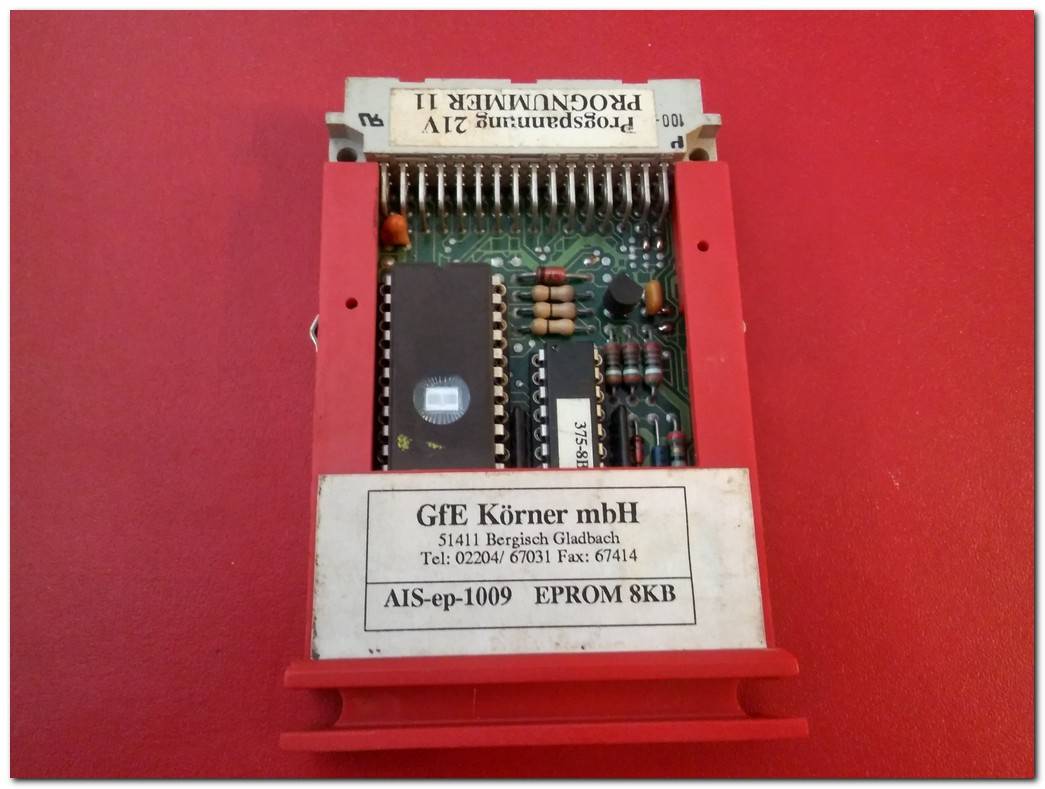 SIEMENS EPROM 8KB AIS-EP-1009 HAFIZA KARTI BELLEK MODULÜ