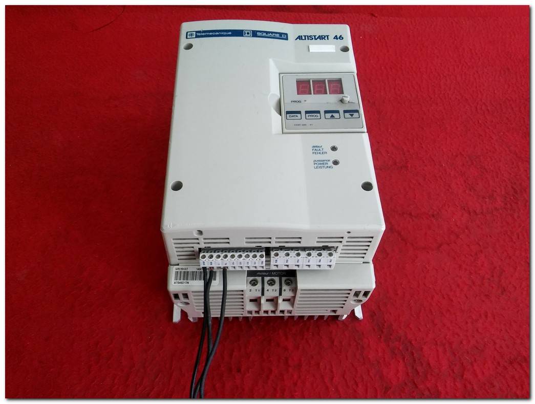 TELEMECANIQUE ATS46D17N 7,5KW SOFT STARTER ALTISTART 46 SQUARE D 7,5 KW YUMUŞAK YOL VERME