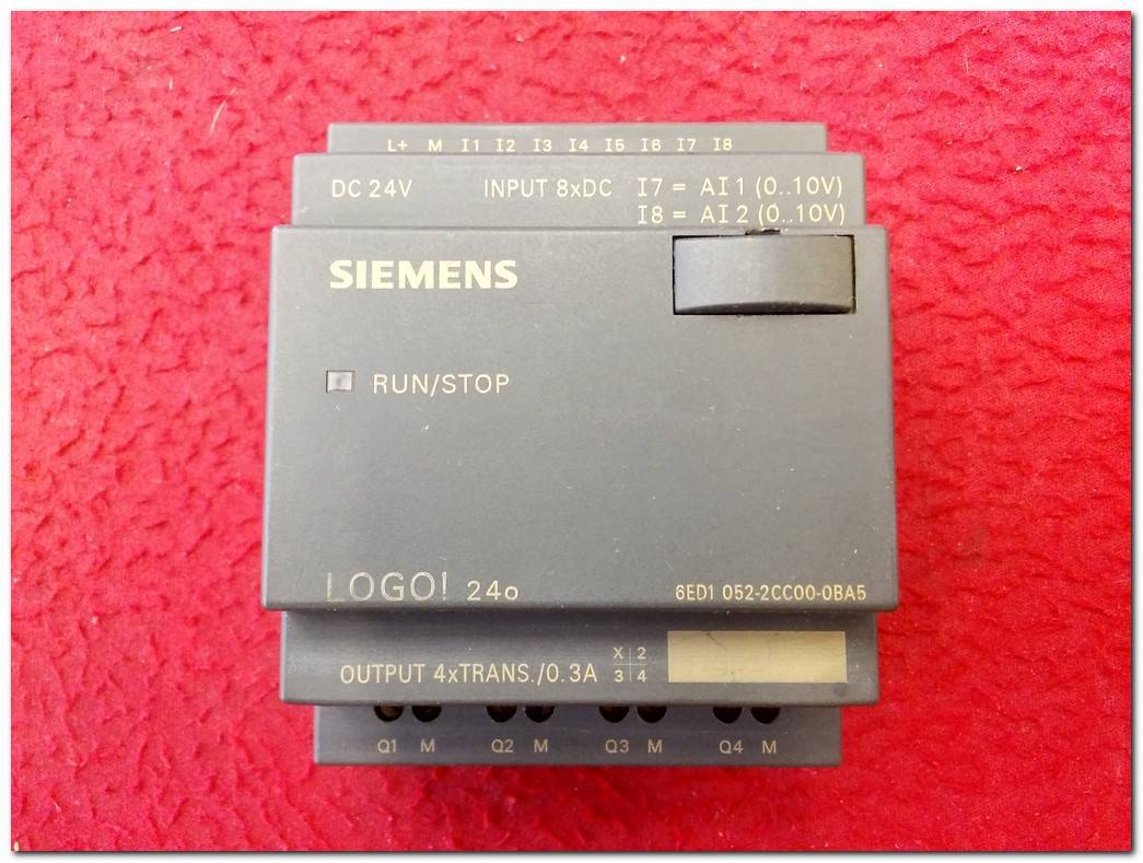 SIEMENS 6ED1 052-2CC00-0BA5 LOGO LOGIC PLC MODULE