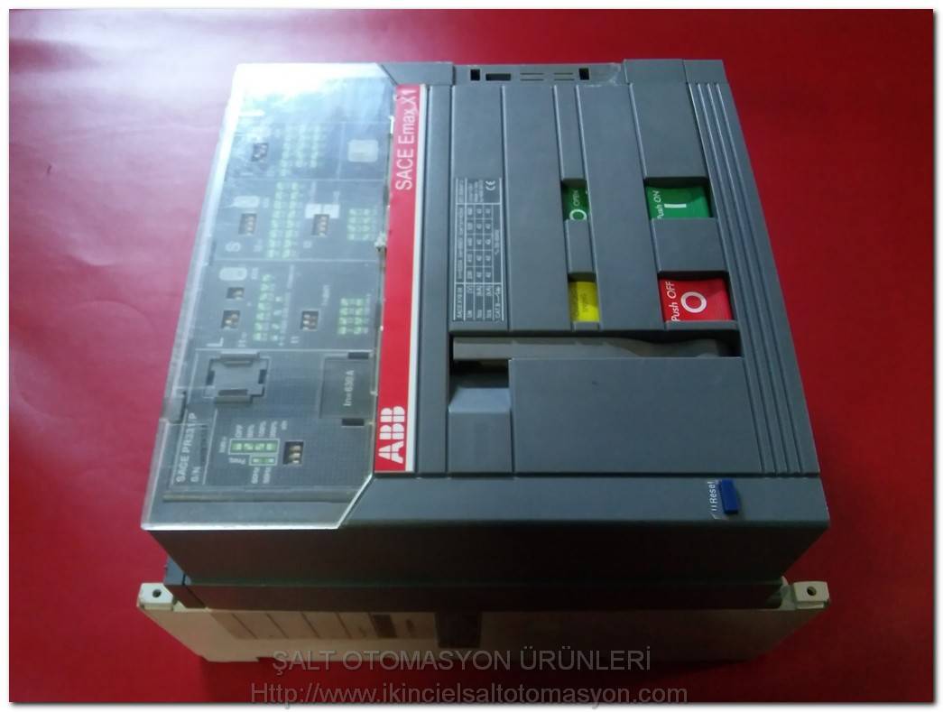 ABB SACE EMAX X1 SACE X1B 06 SACE PR331/P SACE PR331/P 630A TMŞ DEVRE KESİCİ ŞALTER