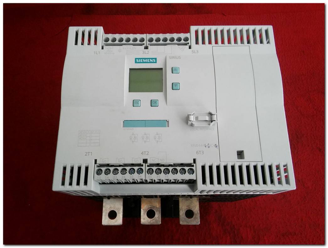 SIEMENS 3RW4444-6BC44 132KW SOFT STARTER SIRIUS 132 KW YUMUŞAK YOL VERME