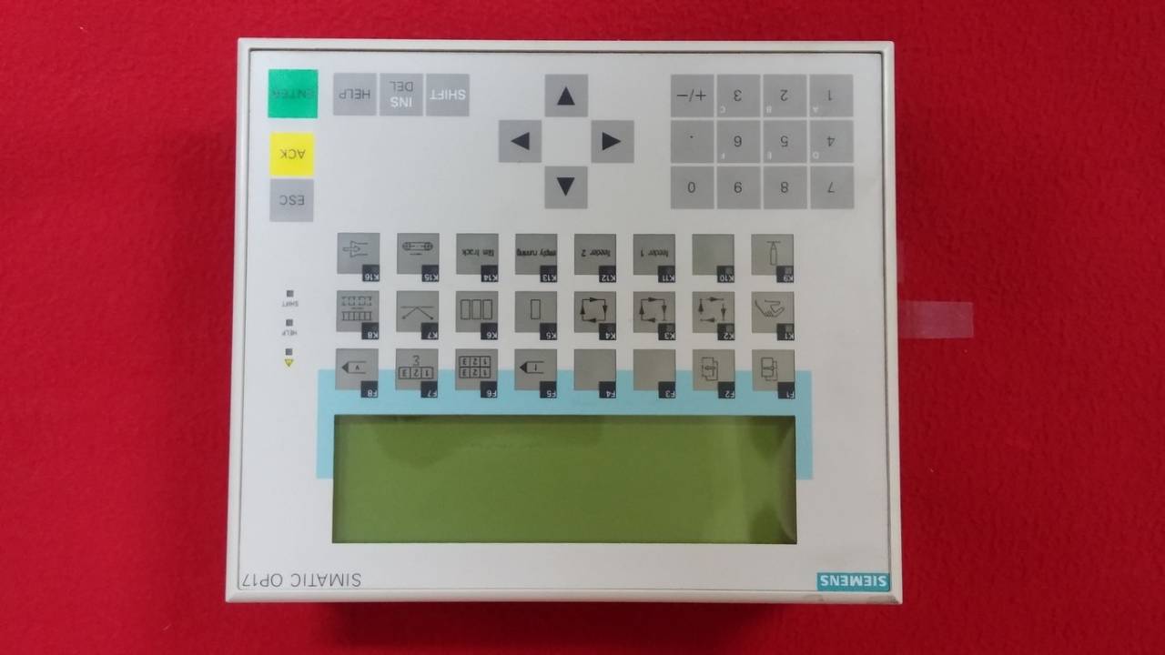 SIEMENS 6AV3 617-1JC20-0AX1 6AV3617-1JC20-0AX1OPERATÖR PANEL