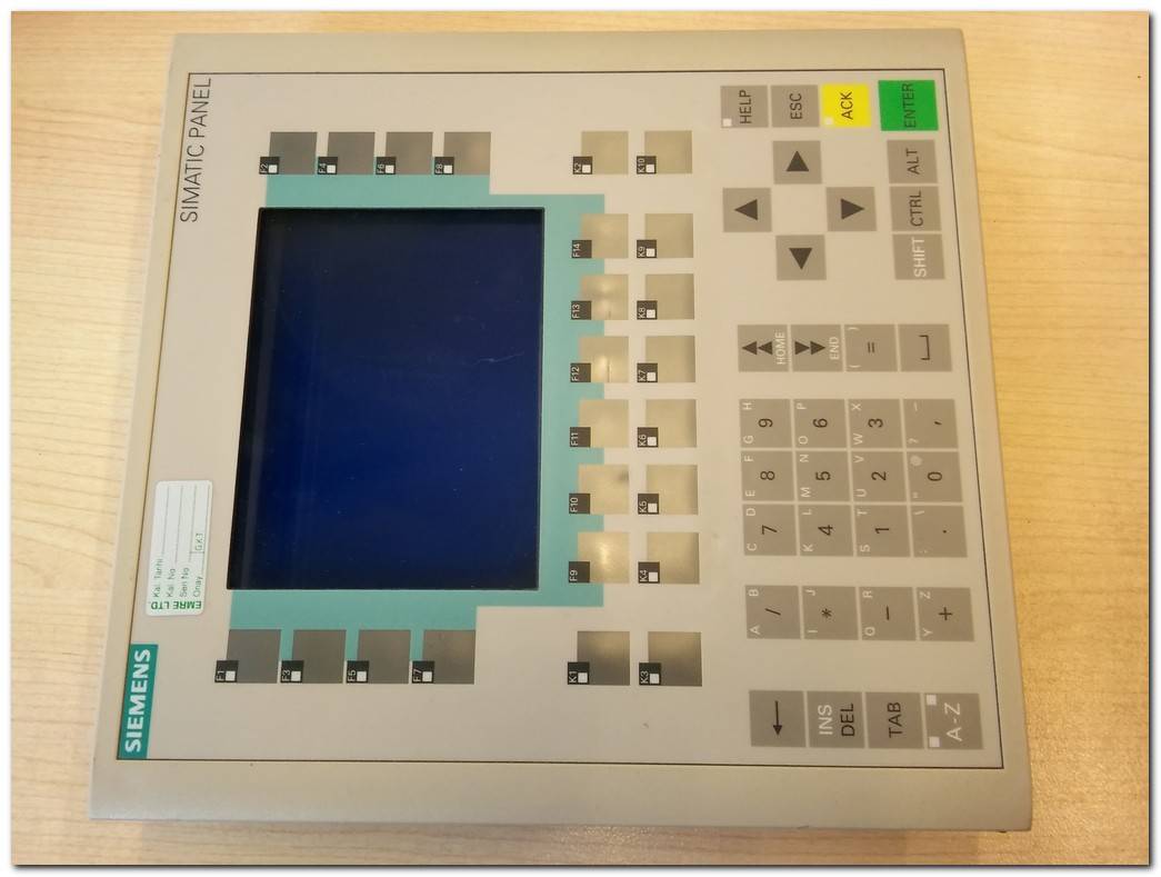 SIEMENS 6AV6 542-0BB15-2AX0 6AV6542-0BB15-2AX0 SIMATIC PANEL OP17 OP170B MONO OPERATÖR PANEL