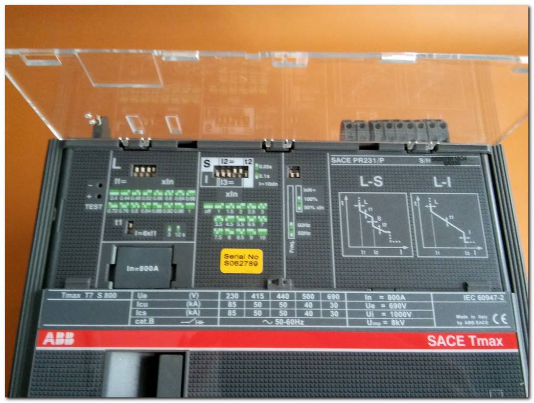 ABB SACE TMAX T7 S 800 IEC 60947-2 800A MOTORLU KURMALI MASTERPACT BF41041388 800 A DEVRE KESİCİ