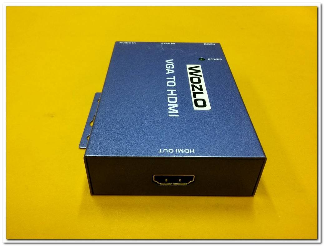 WOZLO VGA TO HDMI W1598  HDMI DÖNÜŞTÜRÜCÜ 