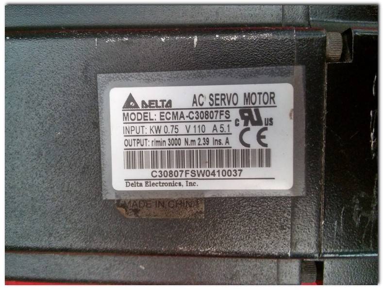 DELTA ASD-B0721-A  ECMA-C30807FS SERVO SÜRÜCÜ VE MOTOR TAKIM