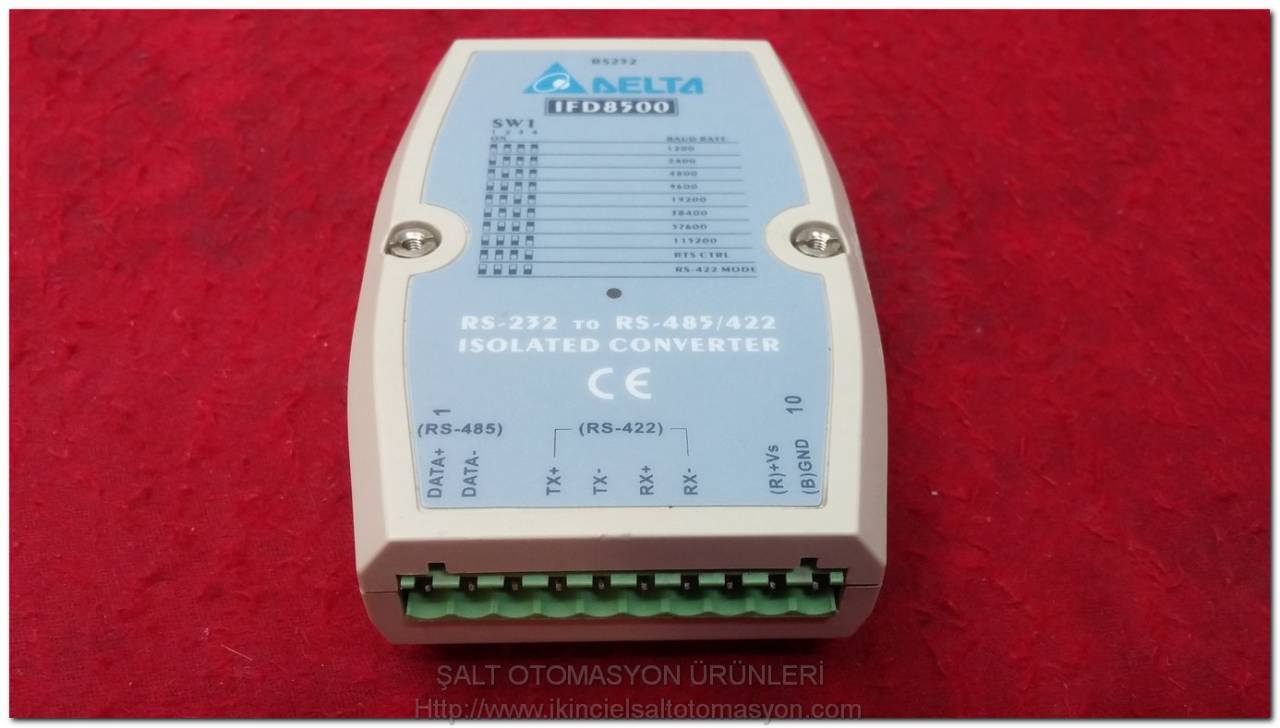 DELTA IFD8500 ISOLATED CONVERTER RS-232 RS-485-422 DÖNÜŞTÜRÜCÜ