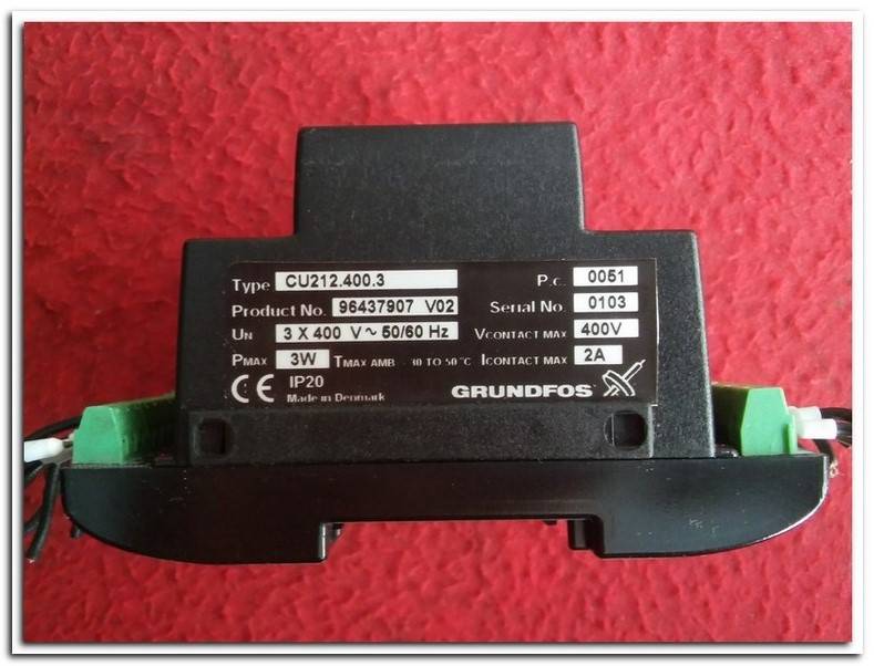 GRUNDFOS CU 212 CU212.400.3 KONTROL PANELİ