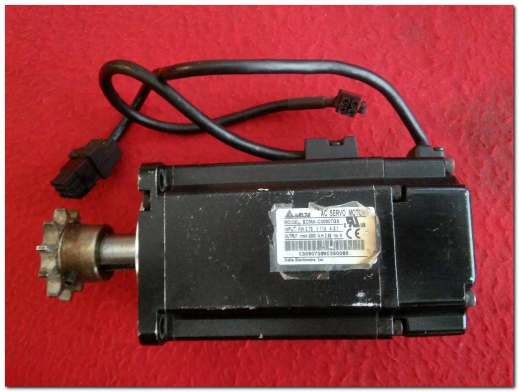 DELTA ECMA-C30807GS 0,75KW AC SERVO MOTOR 0,75 KW SERVO MOTOR