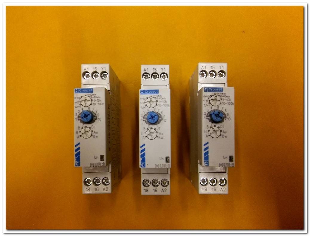 CROUZET MUR3 88 826 103 ZAMAN RÖLESİ 0.1S-100H