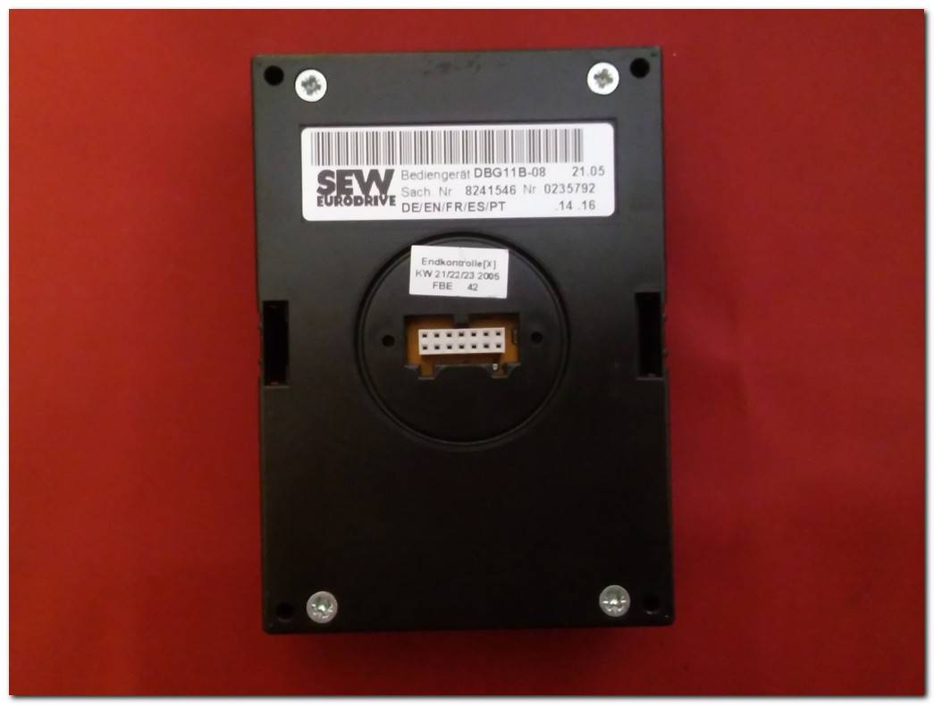 SEW DBG11B-08 8241546 DE EN FR ES PT SEW EURODRIVE PANEL KEYPAD