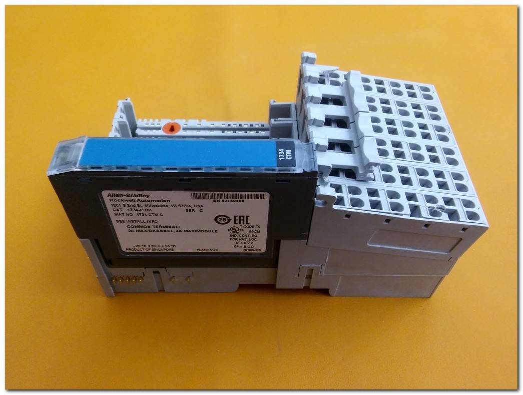 ALLEN BRADLEY 1734-RTBS TERMİNAL BLOCK TERMİNAL BLOĞU YAYLI KLEMENS
