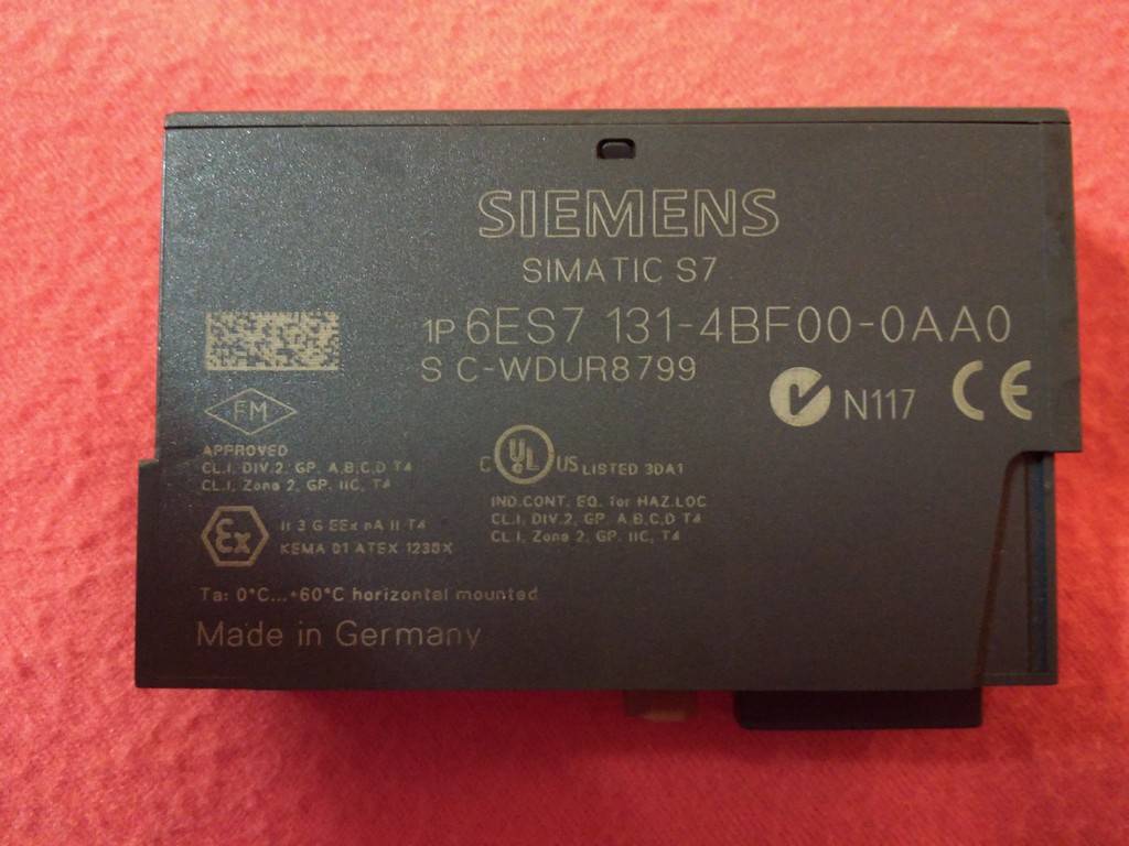 SIEMENS 6ES7 131-4BF00-0AA0 6ES7131-4BF00-0AA0 SIMATIC ET200S PLC EK MODÜL