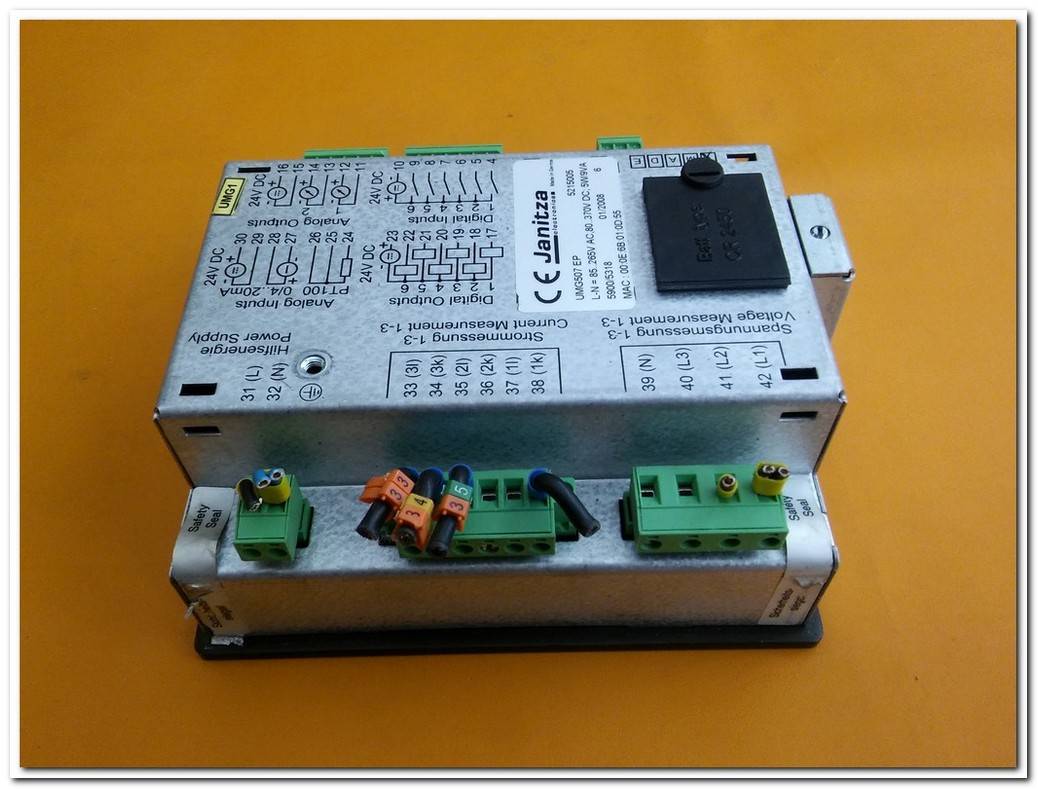 JANİTZA UMG 507 SIEMENS UMG507 EP UMG507 L UMG 507 L UMG507L UNİVERSAL MEASURİNG DEVİCE EVRENSEL ÖLÇÜM CİHAZI