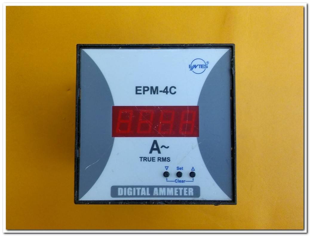ENTES EPM-4C DIGITAL AMMETER DİJİTAL AMPERMETRE