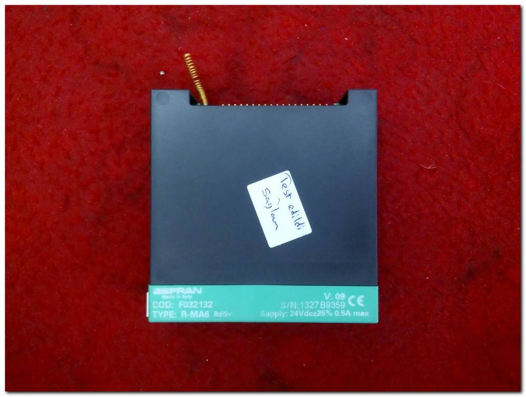 GEFRAN R-MA6 F032132 ANALOG INPUT OUTPUT MODULE PLC