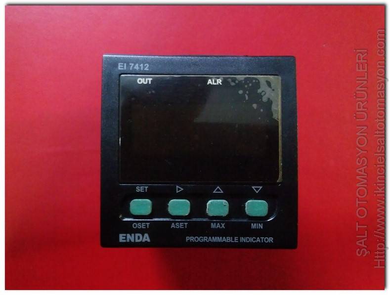 ENDA EI 7412 EI7412-230VAC 72X72 PROGRAMMABLE INDICATOR
