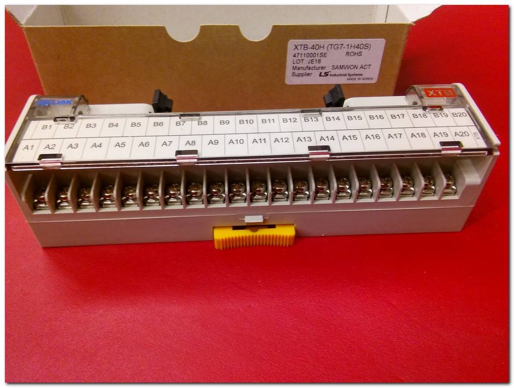 LS XTB-40H TG7-1H40S SIFIR KUTULU PLC EK MODÜL