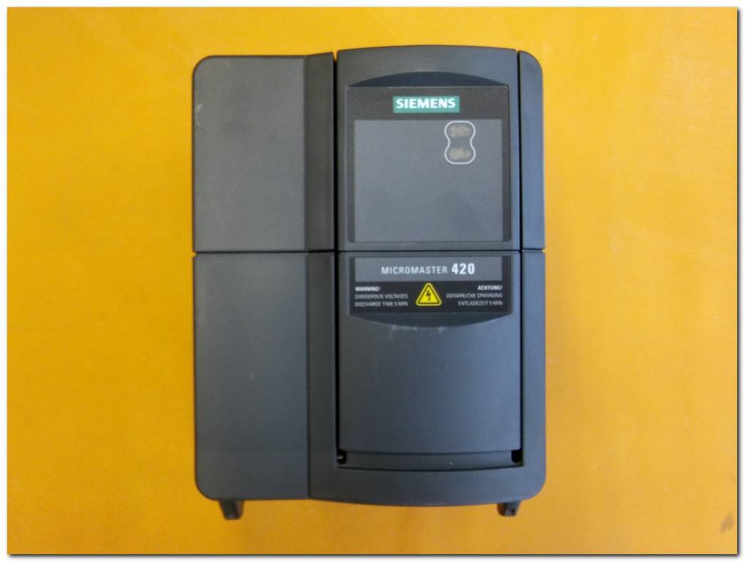 SIEMENS 6SE6420-2UC21-1BA0 1,1KW SIFIR SÜRÜCÜ MICROMASTER 420 1,1 KW SÜRÜCÜ