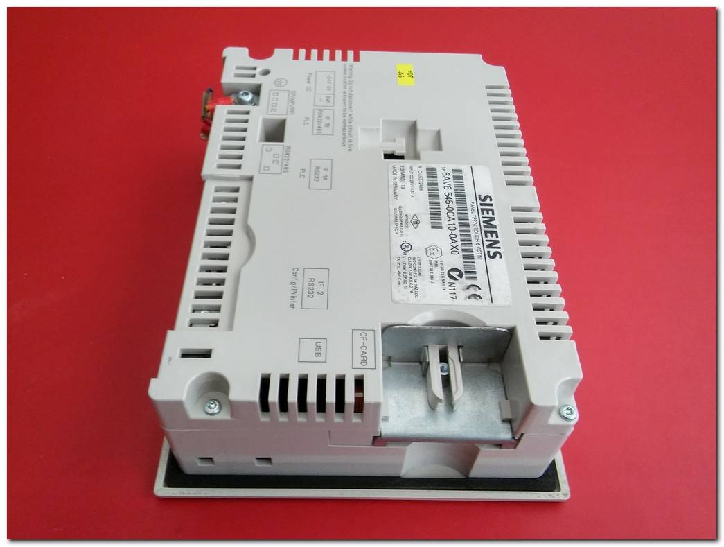 SIEMENS 6AV6 545-0CA10-0AX0 TP270 TOUCH-6 CSTN SIMATIC PANEL TOUCH HMI DOKUNMATİK OPERATÖR PANEL