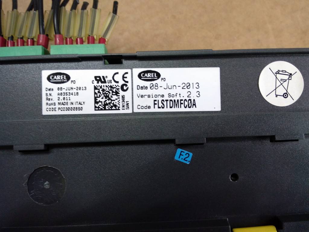 CAREL PCO3000BS0 PC03000BS0 RACK CONTROLLER BUİLT-İN TERMİNAL PLC