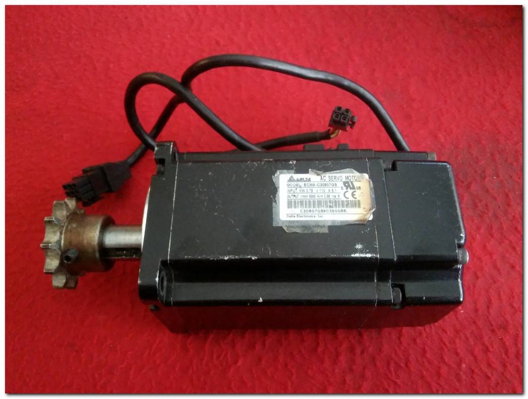 DELTA ECMA-C30807GS 0,75KW AC SERVO MOTOR 0,75 KW SERVO MOTOR