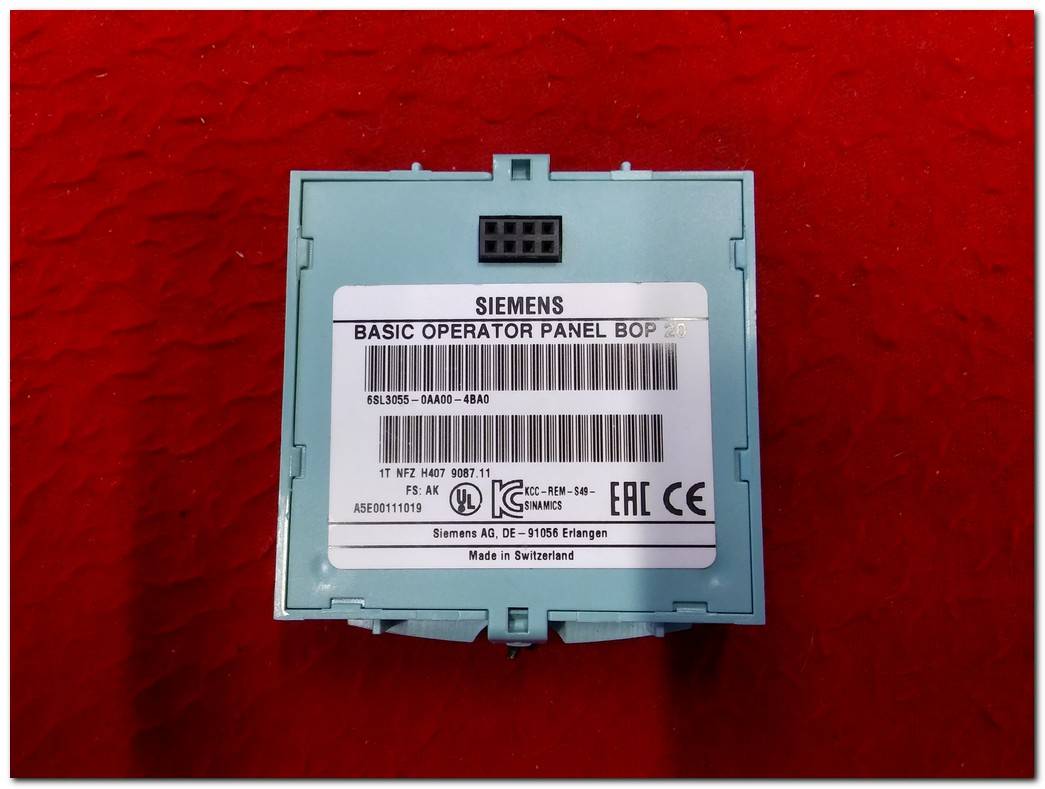 SIEMENS 6SL3055-0AA00-4BA0 BASIC OPERATOR PANEL BOP 20 SINAMIC S120 BASİC OPERATOR PANEL