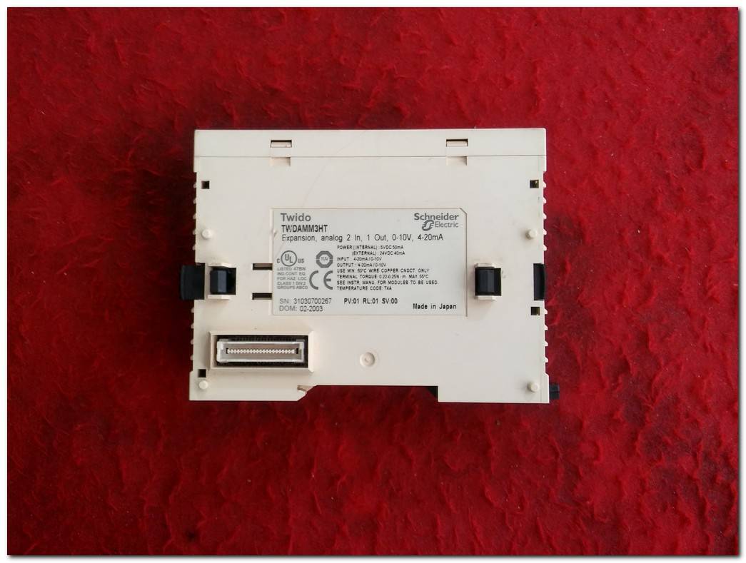 SCHNEİDER TWDAMM3HT TWİDO ANALOG INPUT OUTPUT MODULE GİRİŞ ÇIKIŞ MODÜLÜ