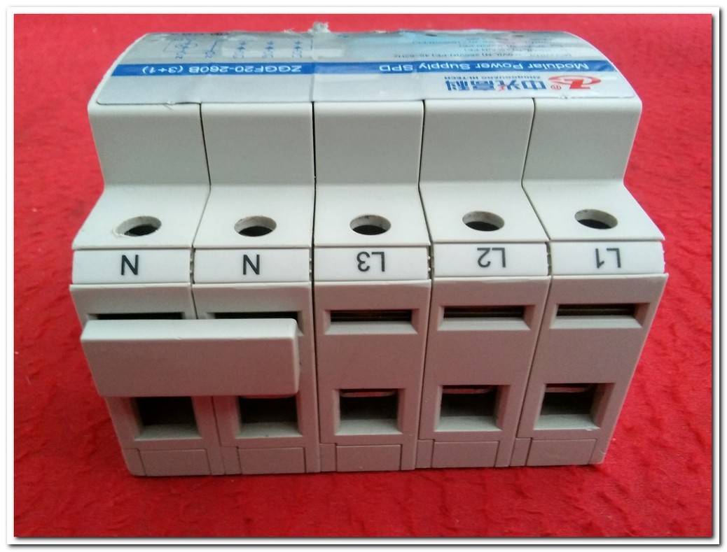 ZHONGGUANG HI-TECH ZGGF20-260B 3-1 POWER SUPPLY SPD YILDIRIM VE DALGALANMA KORUYUCU PARATONER 125A