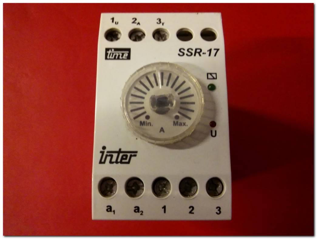İNTER SSR-17 HASSASİYET AYARLI SIVI SEVİYE RÖLESİ SSR RÖLE