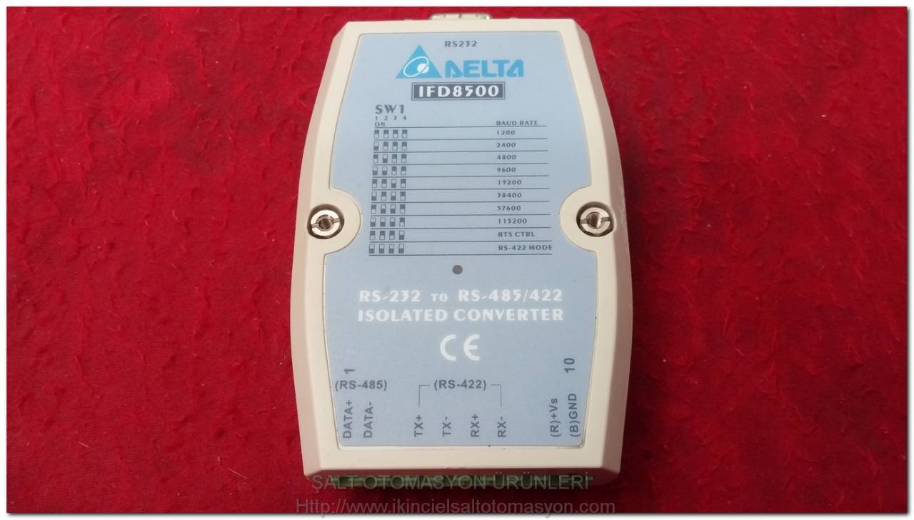 DELTA IFD8500 ISOLATED CONVERTER RS-232 RS-485-422 DÖNÜŞTÜRÜCÜ